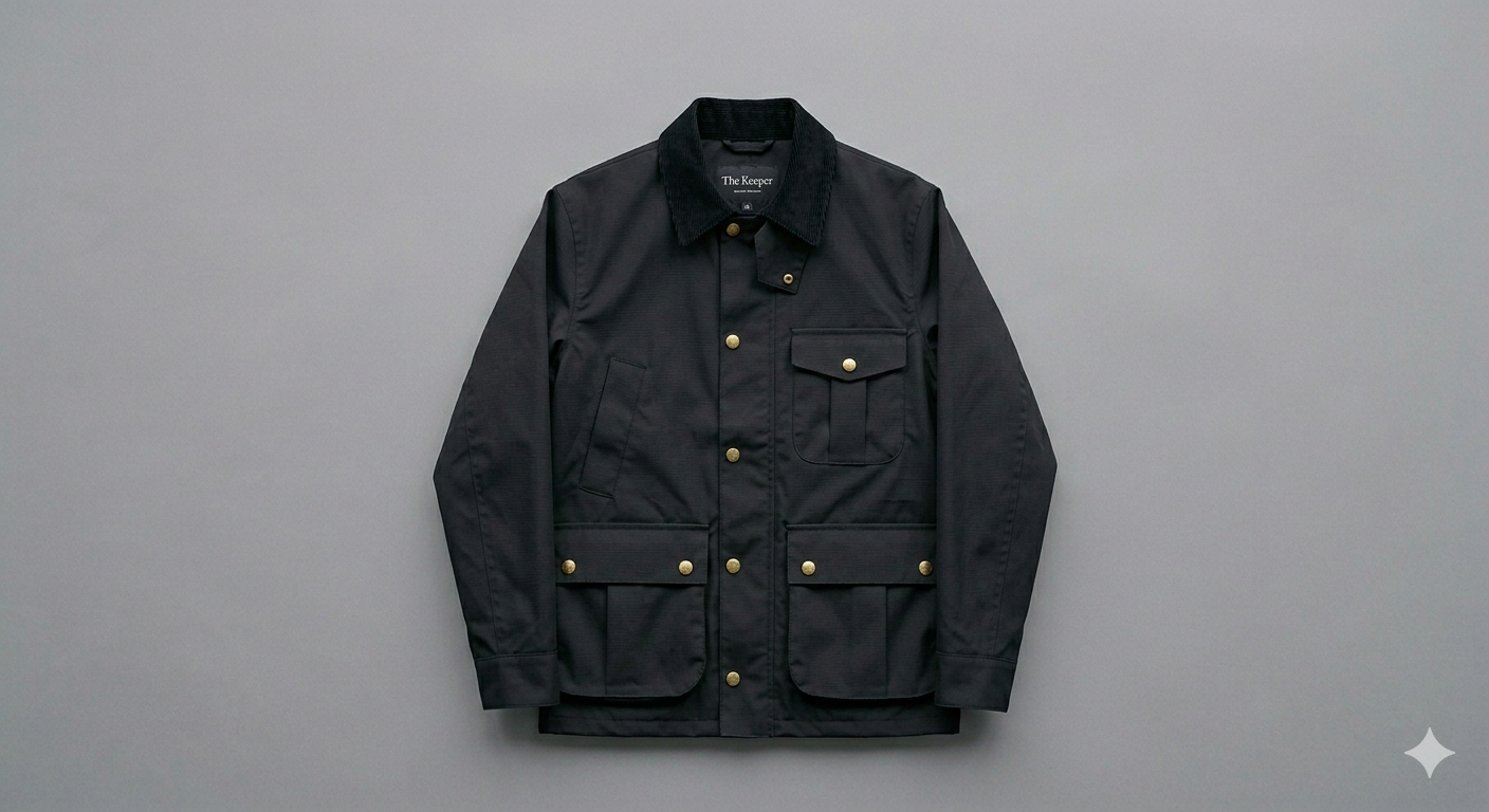The Keeper Jacket in Black