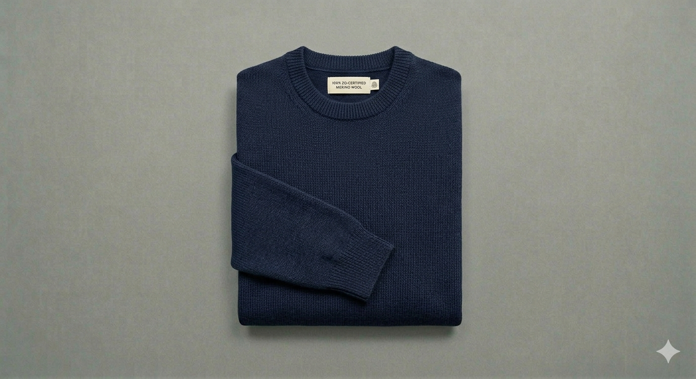 Lightweight Merino Crew Mid-Layer